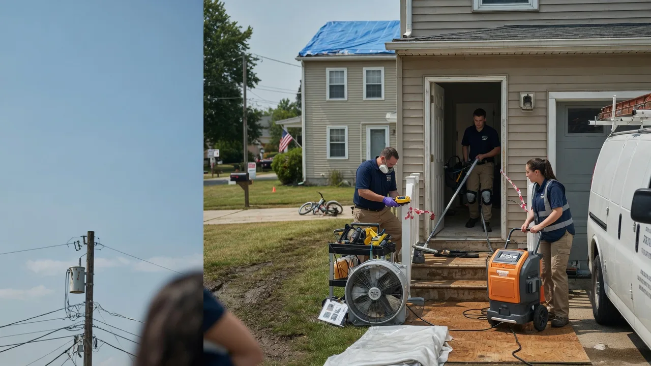 Water Damage Repair in Fox Island, WA near me